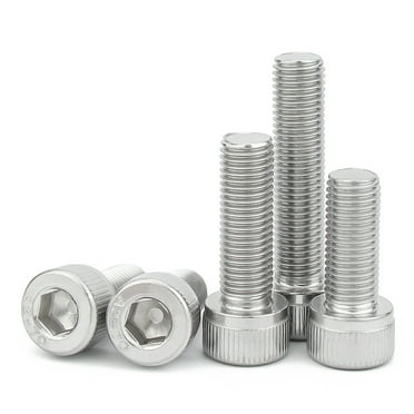 10-100pcs DIN912 M1.6 M2 M2.5 M3 M4 M5 M6 M8 M10 M12 304 A2 Stainless Steel grade 12.9 Black Hexagon Hex Socket Head Cap Allen Bolt Screw