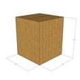 thumbnail image 1 of 10x10x12 Kraft Brown Corrugated Shipping Boxes, 32 ECT Single-Wall, Qty 10, 1 of 3