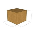 thumbnail image 1 of 10x10x8 Kraft Brown Corrugated Shipping Boxes, 32 ECT Single-Wall, Qty 10, 1 of 3