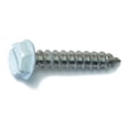 thumbnail image 1 of #10-11 x 1" White 18-8 Stainless Hex Sheet Metal Screws SMSHSS-425 (25 pcs.), 1 of 1