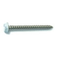 thumbnail image 1 of #10-11 x 2" White Painted 18-8 Stainless Steel Hex Washer Head Sheet Metal Screws SMSHSS-447, 1 of 1