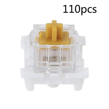 Sunlit Pink Switch Light Pressure Office Typing Preferred 30g 5 Pins Fine Lubrication Mechanical Keyboard Linear Custom Switches