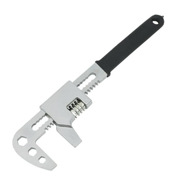 10",12",15" F-type Wrench Right Angled Wide Jaw Opening Adjustable Spanner Wrench Tool for Household Repair