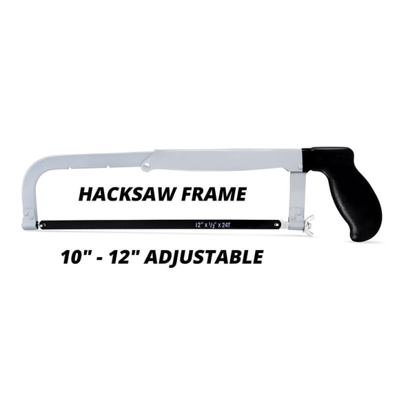 10" - 12" Adjustable Hacksaw Frame