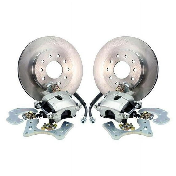10 & 12 Bolt Legend Series Rear Disc Brake Kit with C-Clip & Staggered Shocks for 1968-1974 GM F & X-Body