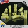 thumbnail image 1 of 10-12 GAUGE 100 PCS NYLON FULLY INSULATED QUICK DISCONNECT FEMALE .250 CONNECTOR, 1 of 1