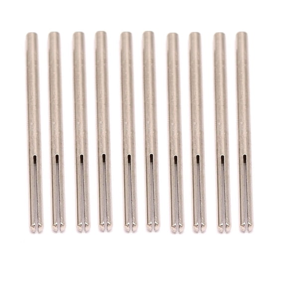 10/12 Pcs 2.35/3mm Shank Sandpaper Clamp Split Mandrel Long Abrasive Holder Clip