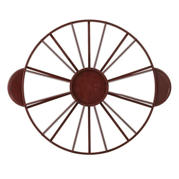 10/12-Piece Cake Portion Marker - Round Slicing Divider Tool for Equal Pie, Bread & Baking Precision (10.6 Inch)