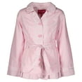thumbnail image 1 of 10/12 Pink Checkered Print Trench Coat, 1 of 2