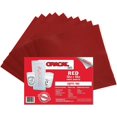 (10) 12" x 12" Sheets Oracal 651 Red Adhesive Craft Vinyl for Cricut