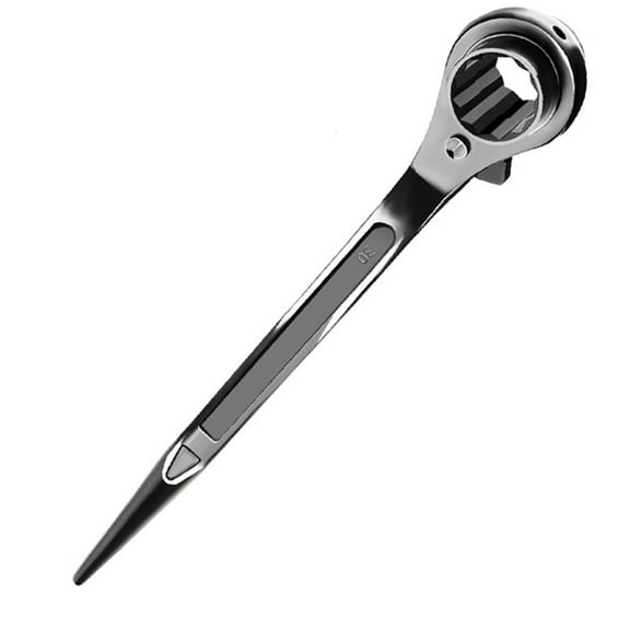 10-12mm High Carbon Steel Ratchet T-Bar Wrench Ratcheting Chainsaw Maintenance