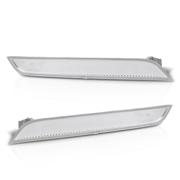 10-13 X5M Clear Side Marker Lamps Bumper Reflector Fit For 08-14 BMW E71 E72 X6