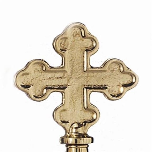 10.13 in. Brass Botonee Cross