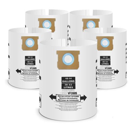 10-14 Gallon Fine Dust Collection Vacuum Filter Bags Dry Cleaning Accessories
