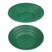 10 & 14 Plastic Gold Pan Panning Green for Gold Prospecting Mining Operations