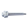 thumbnail image 1 of #10-14 x 2" White Painted Steel Hex Washer Head Pole Barn Self-Drilling Screws SSHW-163, 1 of 1