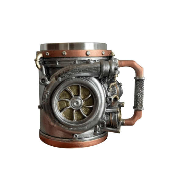 10.14Oz Engine Coffee Cup Personalized Creative Car Lover Men'S Gift Shape Mug