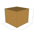 thumbnail image 1 of 14x14x12 Kraft Brown Corrugated Shipping Boxes, 32 ECT Single-Wall, Qty 10, 1 of 3