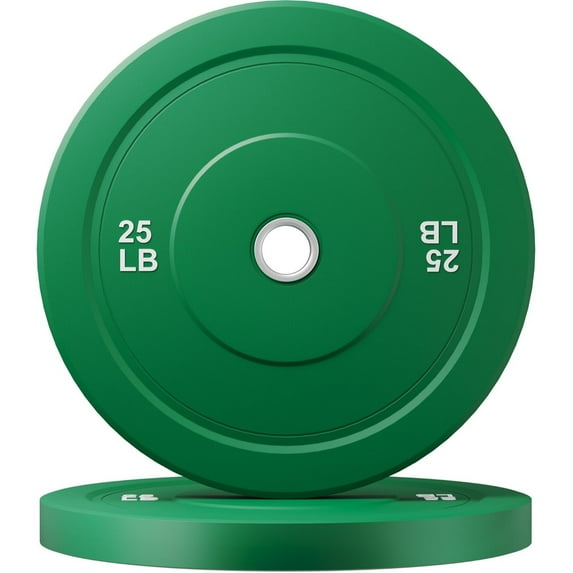 10/15/25 lb Colored Bumper Weight Plates Olympic Weight Plate Set,Rubber Weight Plates Set for Home Gym, Barbell Weights Plates for Weight Lifting and Strength Training