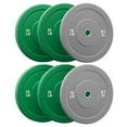 thumbnail image 1 of 10/15/25 lb Colored Bumper Weight Plates Olympic Weight Plate Set,Rubber Weight Plates Set for Home Gym, Barbell Weights Plates for Weight Lifting and Strength Training, 1 of 7