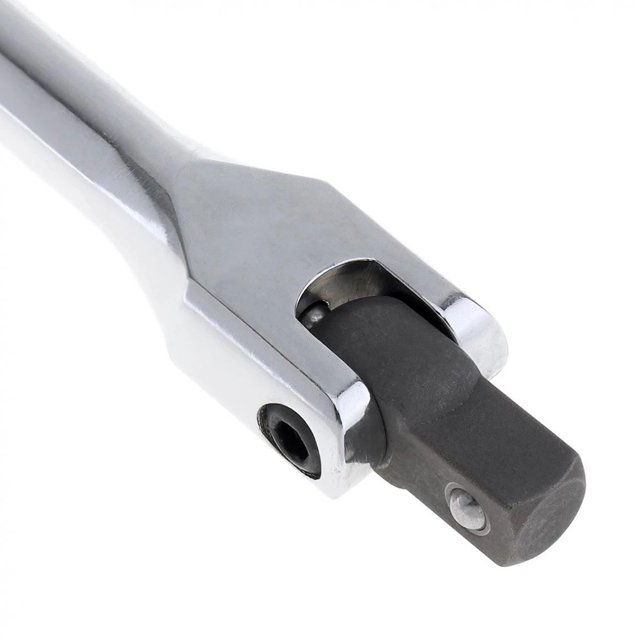 10/15Inch Breaker Bar 1/2Inch Drive Wrench Heavy Duty Swivel for Nuts