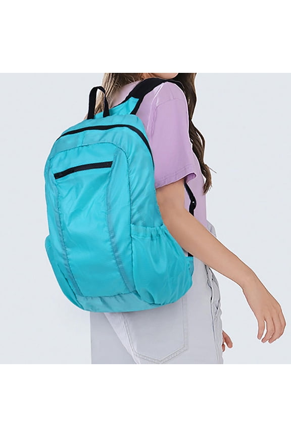 10/15L Small Rucksack Foldable Backpack Lightweight Packable Daypack Travel Outdoor Hiking Shoulder Bag Sports Backpack