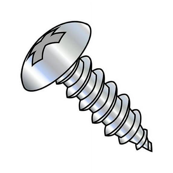 10-16X1/2 Phill Full Contour Truss Self Tapping Screw Type AB Fully Thread Zinc (Pack Qty 8,000) BC-1008ABPT