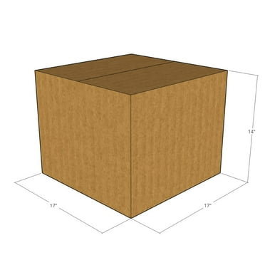 10 -17x17x14 Corrugated Boxes -New for Moving or Shipping Needs
