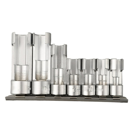 10-19mm 3/8 1/2 Inch Fuel Line Socket Wrench Diesel Injector Fuel Line Socket Wrench Set For Diesel Injection Pipe Wired Sensors