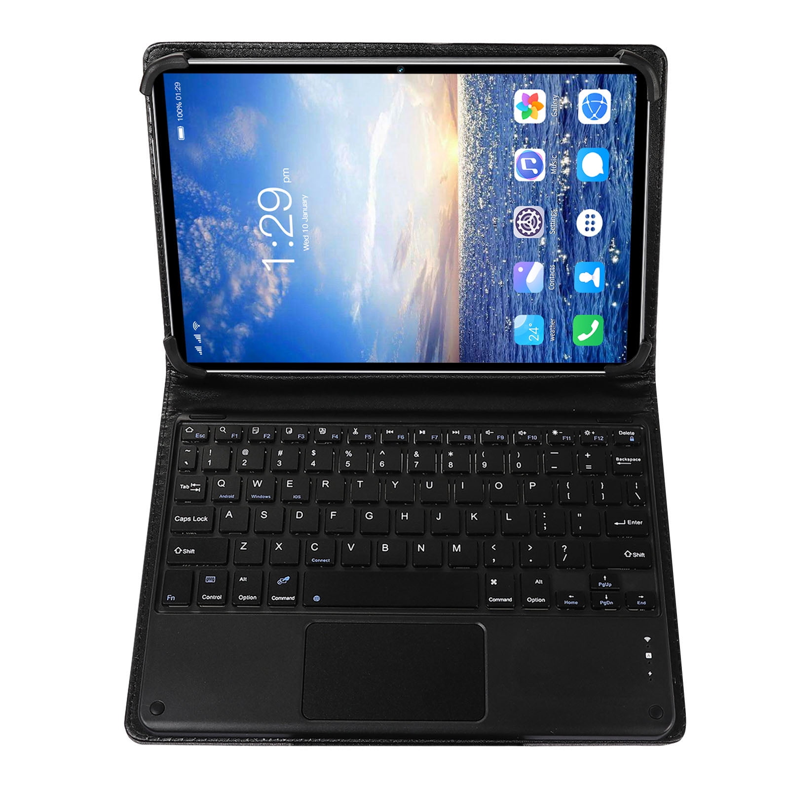 10.1in Tablet For , 4G Unlocked Tablet With Keyboard And Case, 7000mAh