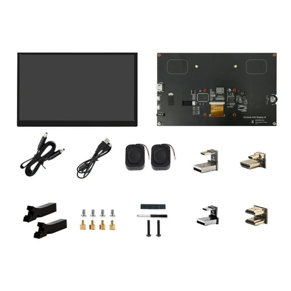 10.1inch Touchable Screen Display Monitor Panel LCD Capacitive Touchable Display 1024x600 For 3B+ 4B Development Board