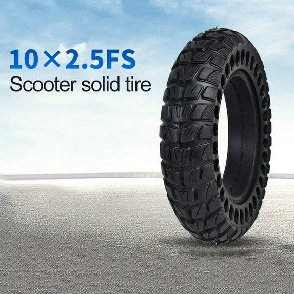 10×2.5Fs Scooter Solid Tire Anti-Puncture Thickening Non-Inflatable Tire