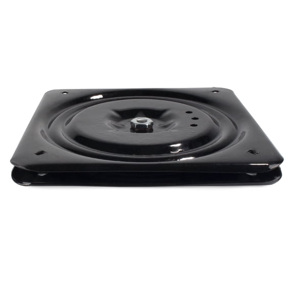 10.2" Black Flat Swivel Replacement Part - Restore Bar Furniture, Stools, Boat Seats - Heavy Duty - Easy Installation - 1 Unit