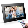 thumbnail image 1 of 10.2" Digital Photo Frame, Ultra-Thin High-Definition TFT-LCD Screen, Support Automatic Slide Show, Zoom In/Out, Adjustable Playback Speed, Fast Transmission Speed(with remote control), 1 of 8