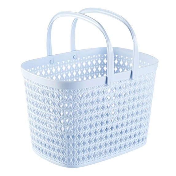 10.2 X 7.1 X 7.1 Inch Portable Shower Caddy - Bath Tote with Handle for Bathroom, Dorm, and Kitchen