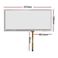 thumbnail image 1 of 10.2 touch screen 257*106mm is suitable for handwriting screen glass screen outer screen 525Li deluxe edition, 1 of 1