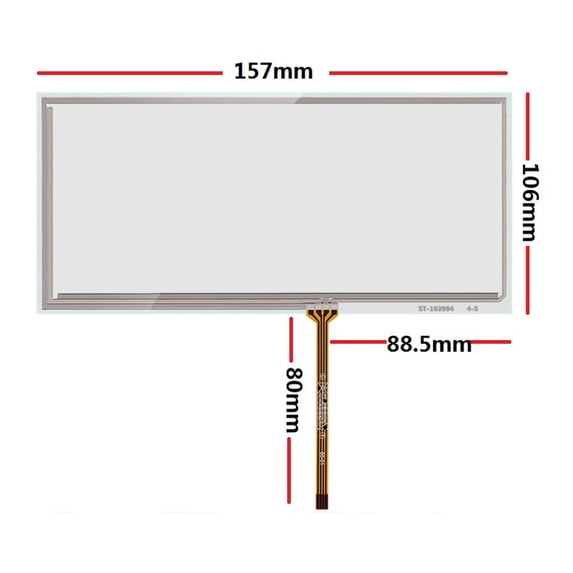 10.2 touch screen 257*106mm is suitable for handwriting screen glass screen outer screen 525Li deluxe edition