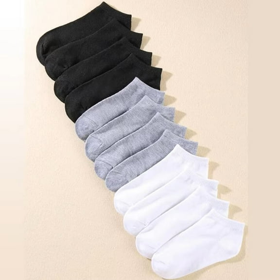 10/20/30/40/50 Pairs Of Breathable Deodorant Men's Low Cut Ankle Socks - Sweat Wicking And Comfortable Summer Wear
