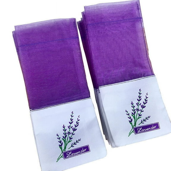 10/20/30/40Pcs Empty Sachet Bags Lavender Small Sachets Drawstring Fragrance Purse