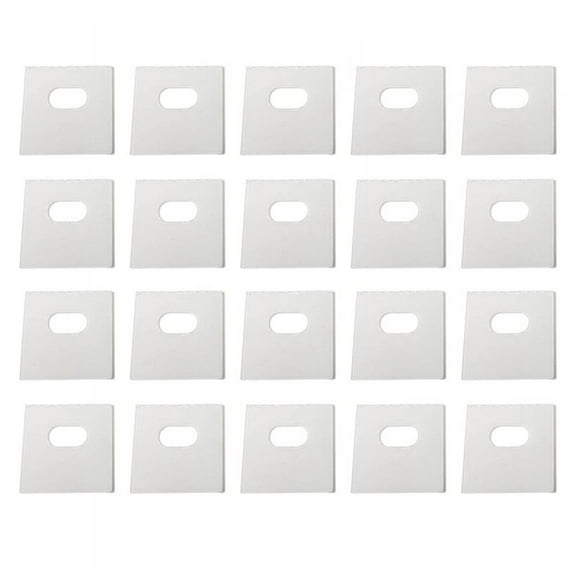 10/20/30/50 PCS Vertical Blind Repair Tabs Kit Clear Blind Fixer Tabs Verticle Blinds Snap in Replacement Vertical Blinds Replacement Slats Blind Replacement Parts Panels