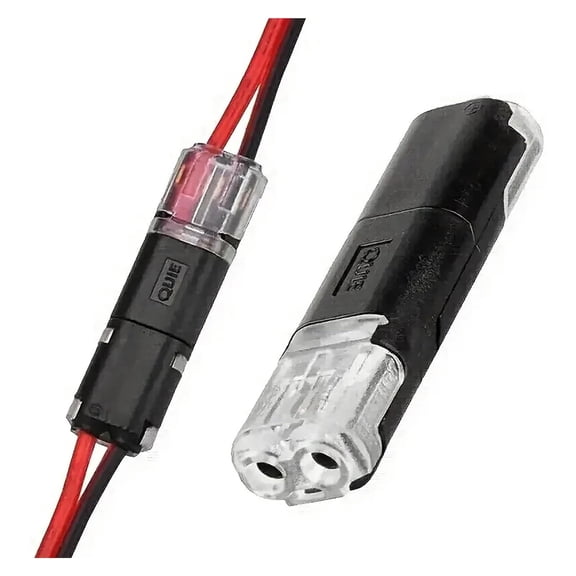 10/20/30/50Pcs 2 Pin Plug Electric Connector Car Wire Cable Auto Electric Connector Strip Terminal Connection