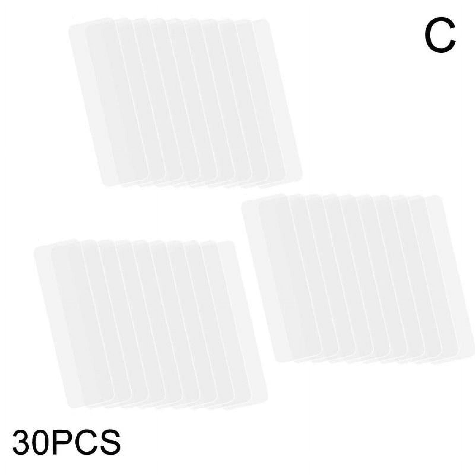 10/20/30 Pcs Magic Double Sided Tape Adhesive Transparent PVC Tape Wall Stickers Waterproof Nano Clear S0L1