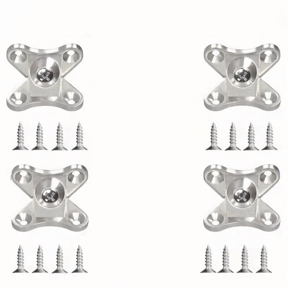 10/20/30 pcs zinc alloy butterfly corner bracket, plank corner connector, removable corner bracket, with screws
