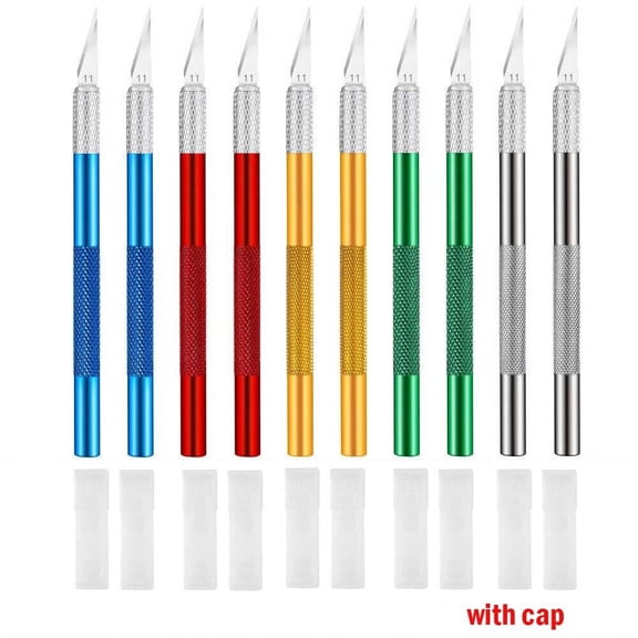 10/20/40pcs Exacto Knife, Colorful Craft Knife Kit, Sharp Exacto Knife Set USA