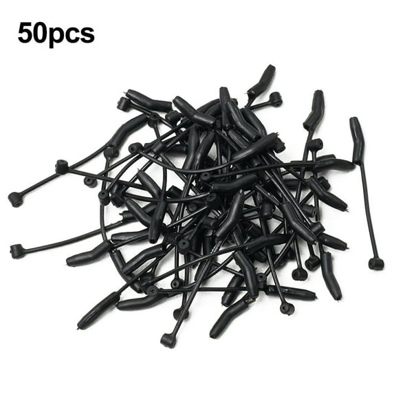 10/20/50Pcs Carp Fishing Hook D-Rig Kickers Hook Anti Tangle Sleeves For Ronnie Rigs Fishing Tackle Accessories