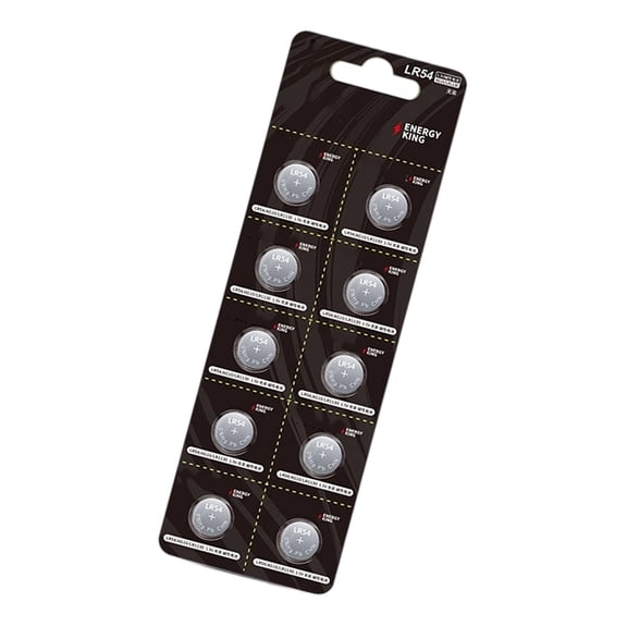 10/20-Count AG10 Coin Batteries Leakproof Design Coin Stable Power 1.5V for Household Gadgets Remotes