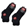 thumbnail image 1 of 10-20 Pairs of Ecko Men's Basic Quick Dry Quarter High Athletic Socks 10-13 (Black, 20), 1 of 1