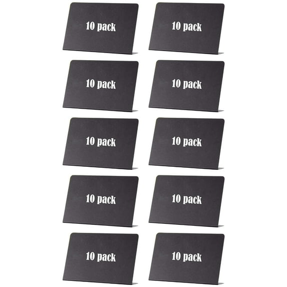 10/20 Pcs Chalkboard Signs with Pen Small Blackboards Memos Board Message Board Signs for Party Decoration