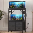 thumbnail image 1 of 10-20Gal Fish Tank Stand with Drawer, Power Outlet, 1 of 8
