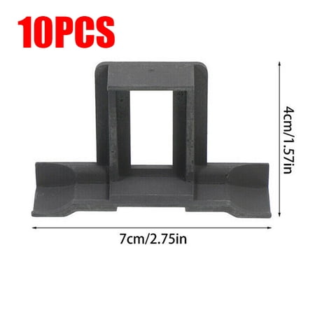 10/20PC Photovoltaic Panel Water Guide & Mud Clamp Solar Panel Water Drain Clips